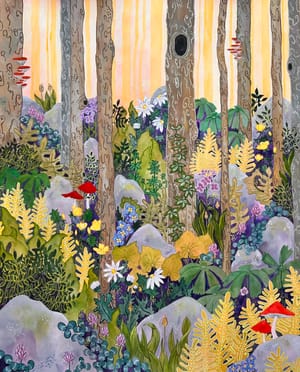 Forest Views While Cycling the ART #2